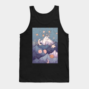 Peaks of the moons and stars Tank Top